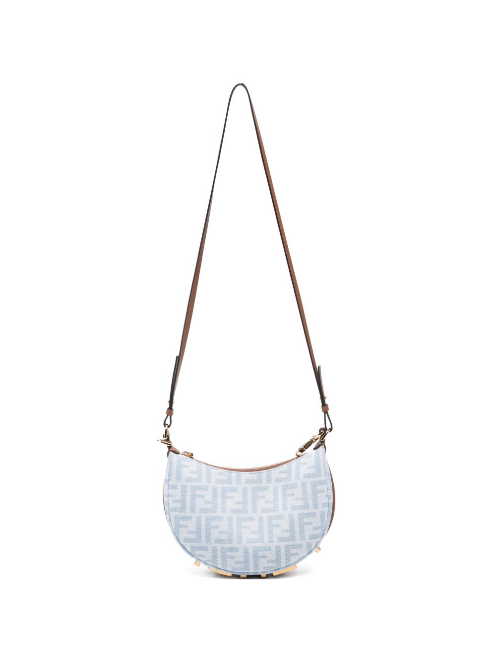 Fendigraphy Mini Denim Bag