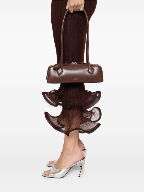 Alaïa Le Teckel Small Leather Bag - Brown
