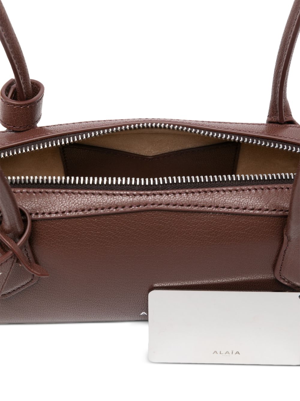 Alaïa Le Teckel Small Leather Bag - Brown