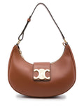 CELINE AVA MEDIUM LEATHER SHOULDER BAG