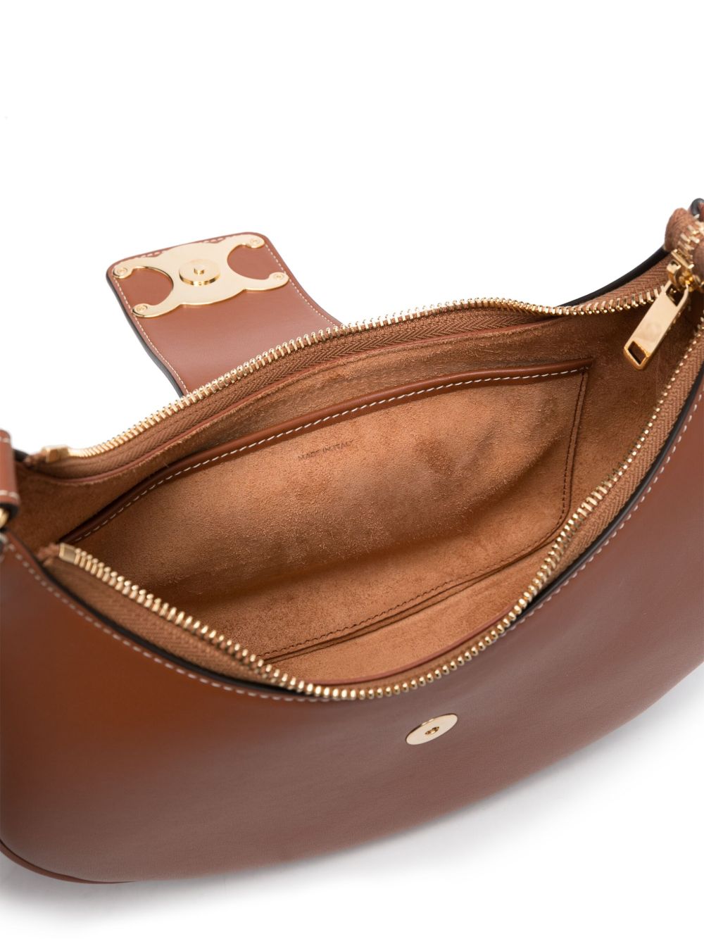 CELINE AVA MEDIUM LEATHER SHOULDER BAG