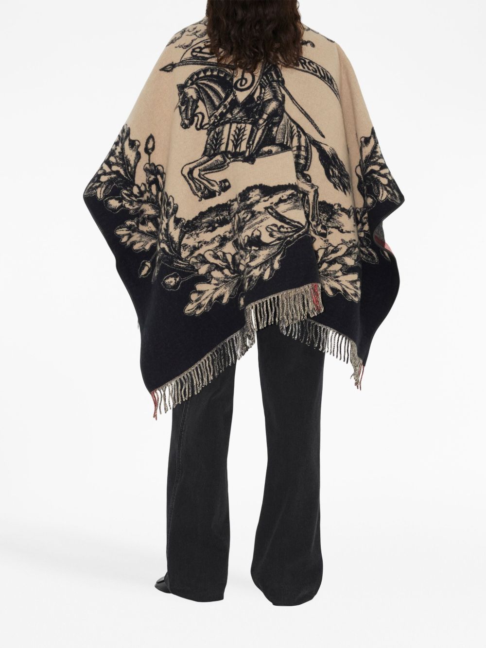 Burberry Wool Poncho