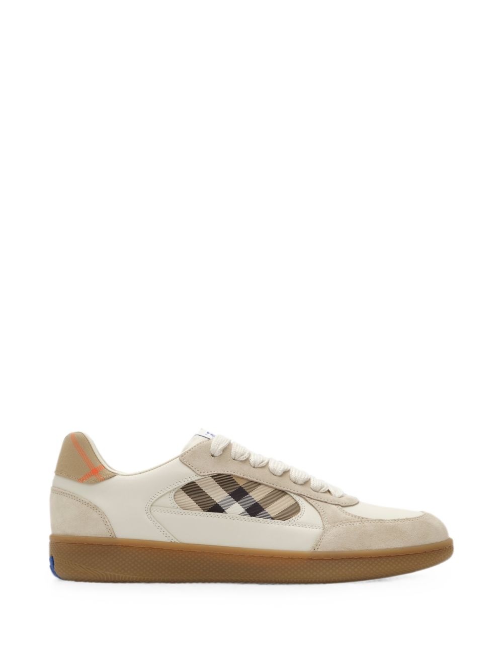 BURBERRY NEW TERRACE LEATHER SNEAKERS