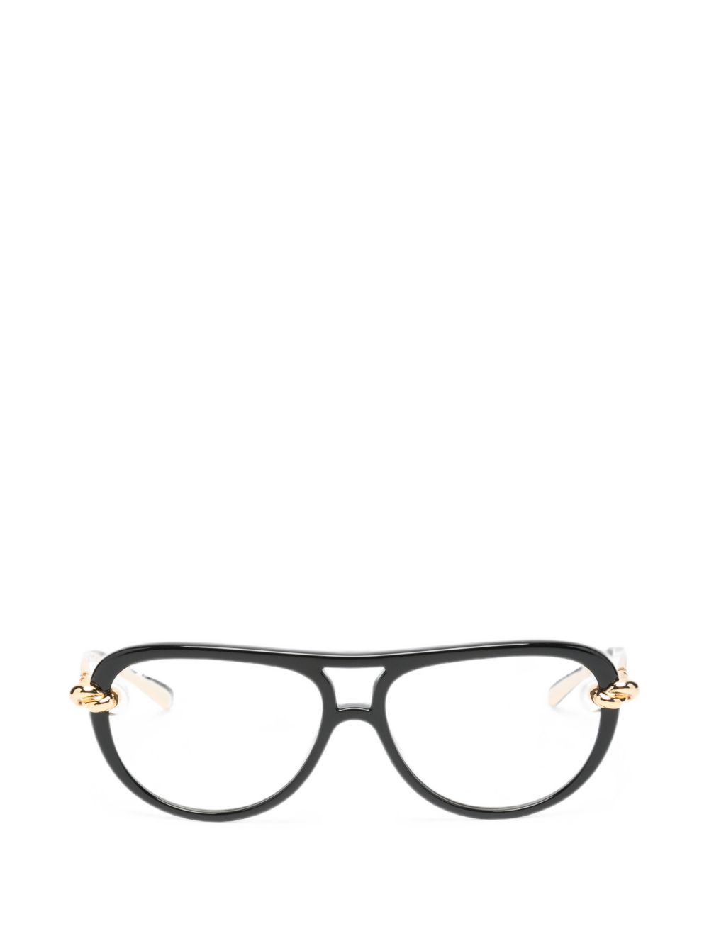 Bottega Veneta Knot Aviator Sunglasses
