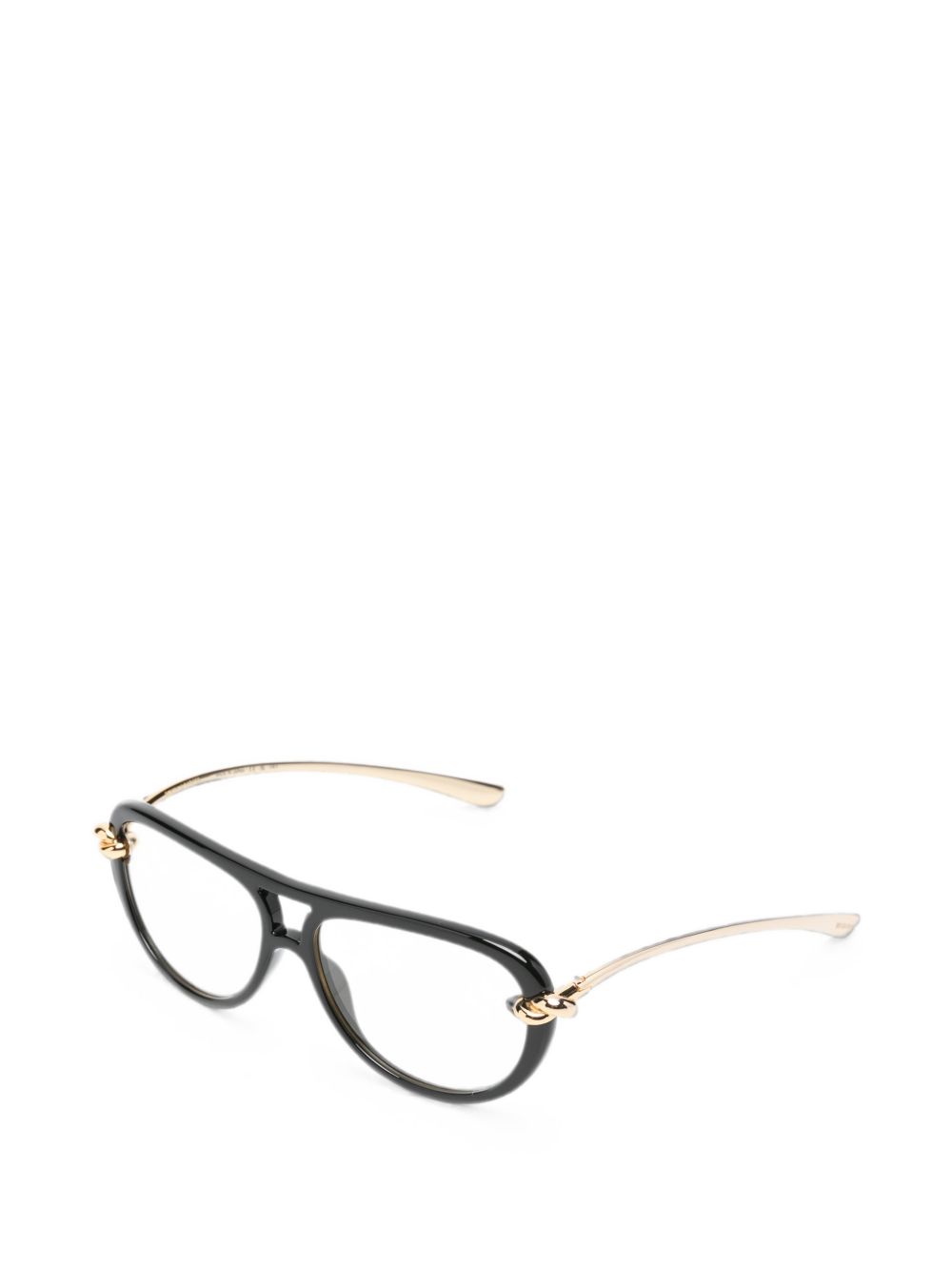 Bottega Veneta Knot Aviator Sunglasses