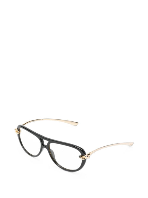 Bottega Veneta Knot Aviator Sunglasses