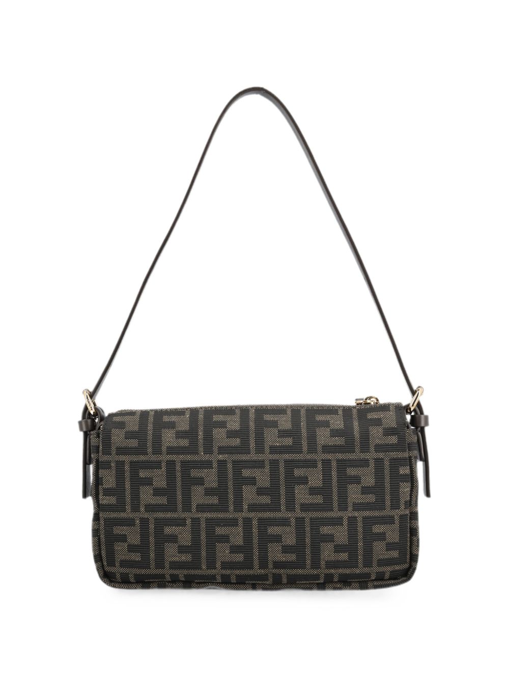 FENDI Jacquard Shoulder Bag - View 3