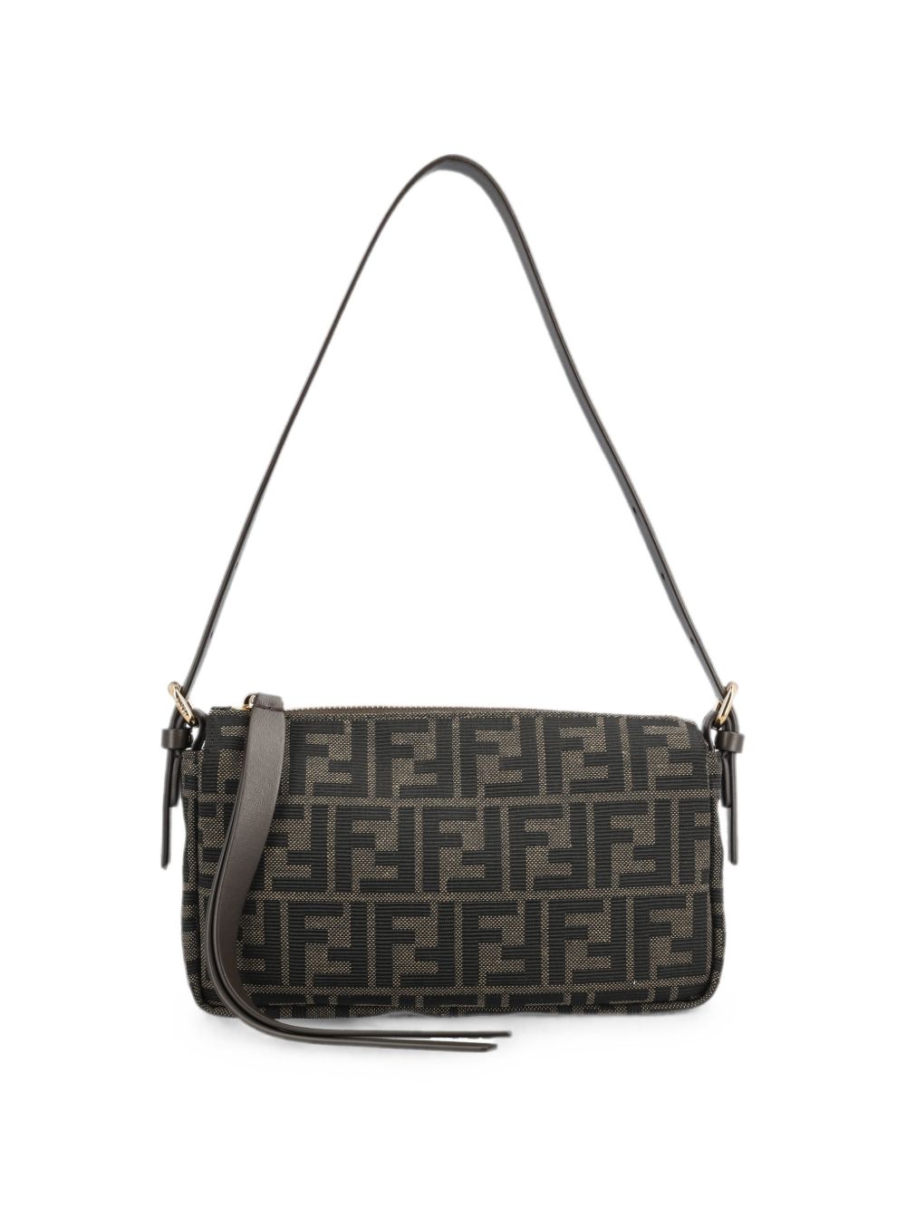FENDI Jacquard Shoulder Bag - View 4