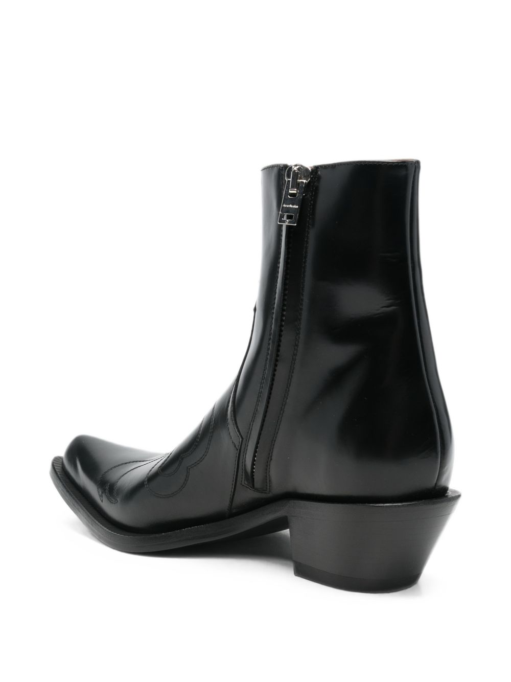 Acne Studios Leather Ankle Boots