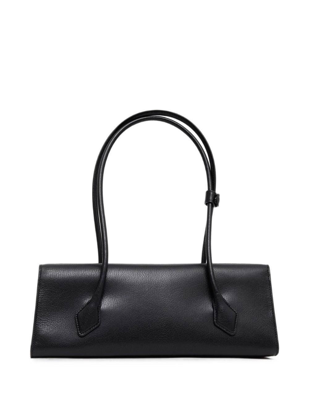 ALAÏA Le Teckel Medium Leather Shoulder Bag - Black