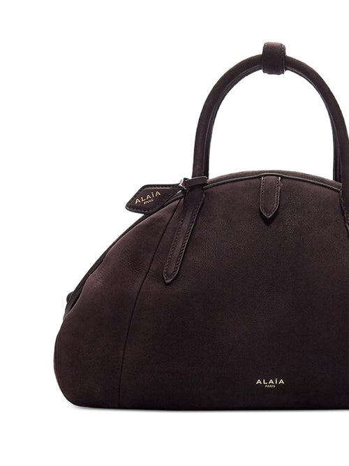 ALAÏA Purse Small Leather Handbag - Dark Brown