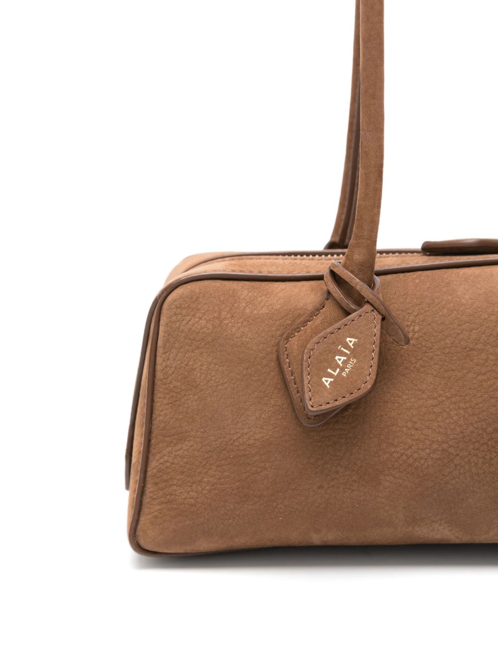 ALAÏA Le Teckel Medium Leather Shoulder Bag - Brown