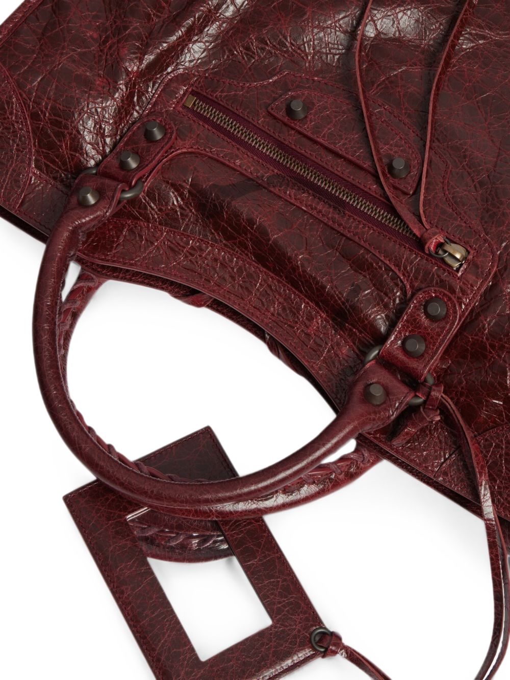 Balenciaga Le City Medium Leather Handbag