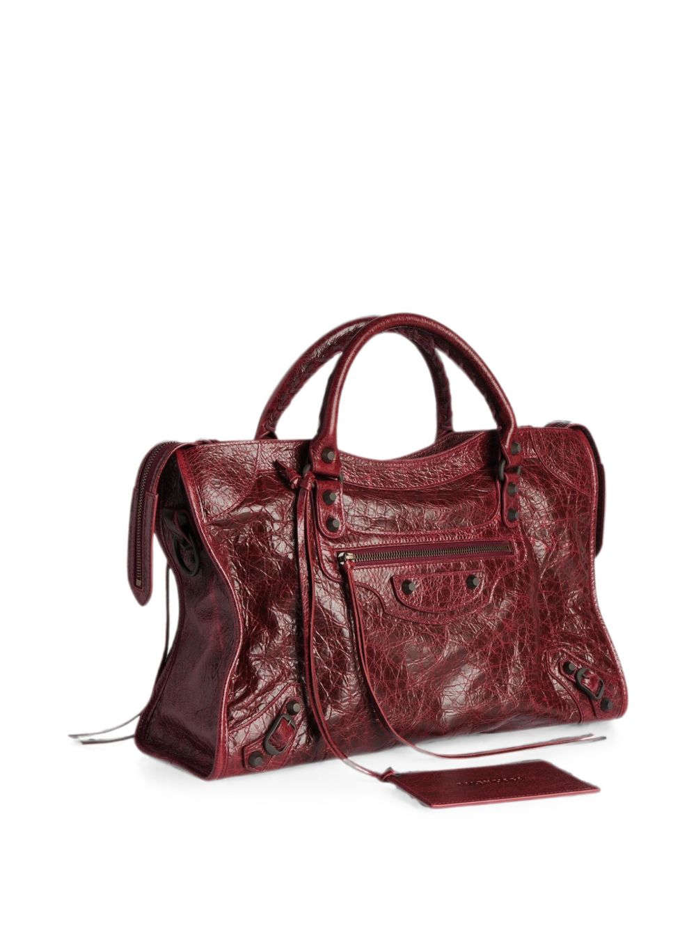 Balenciaga Le City Medium Leather Handbag