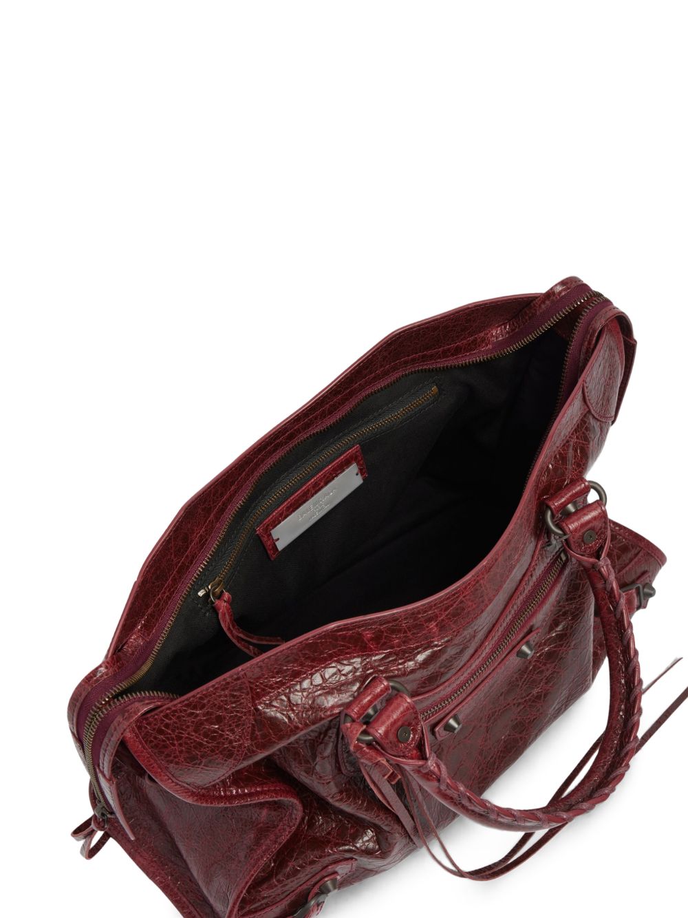 Balenciaga Le City Medium Leather Handbag