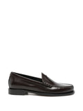 Celine Classic Leather Loafers — Brown