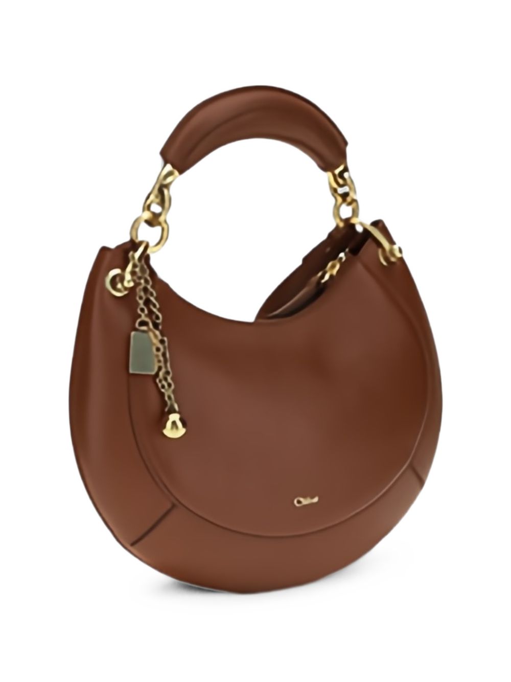 Chloé Banana Small Leather Hobo Bag