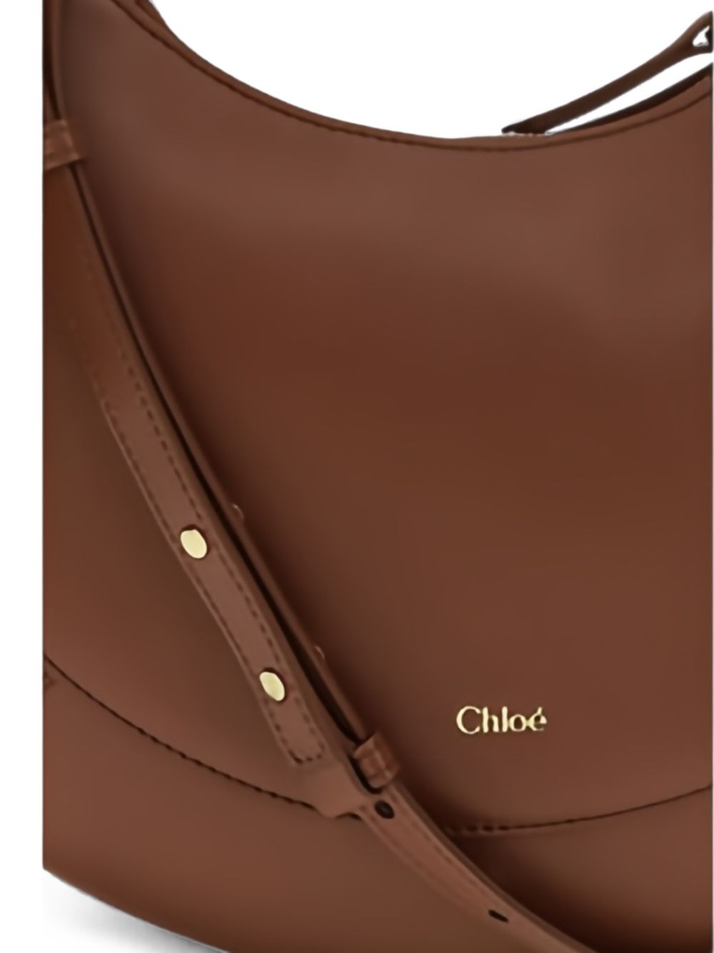 Chloé Banana Small Leather Hobo Bag