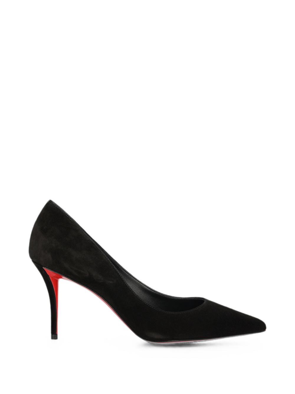 Christian Louboutin Miss Z Velvet Pumps Black