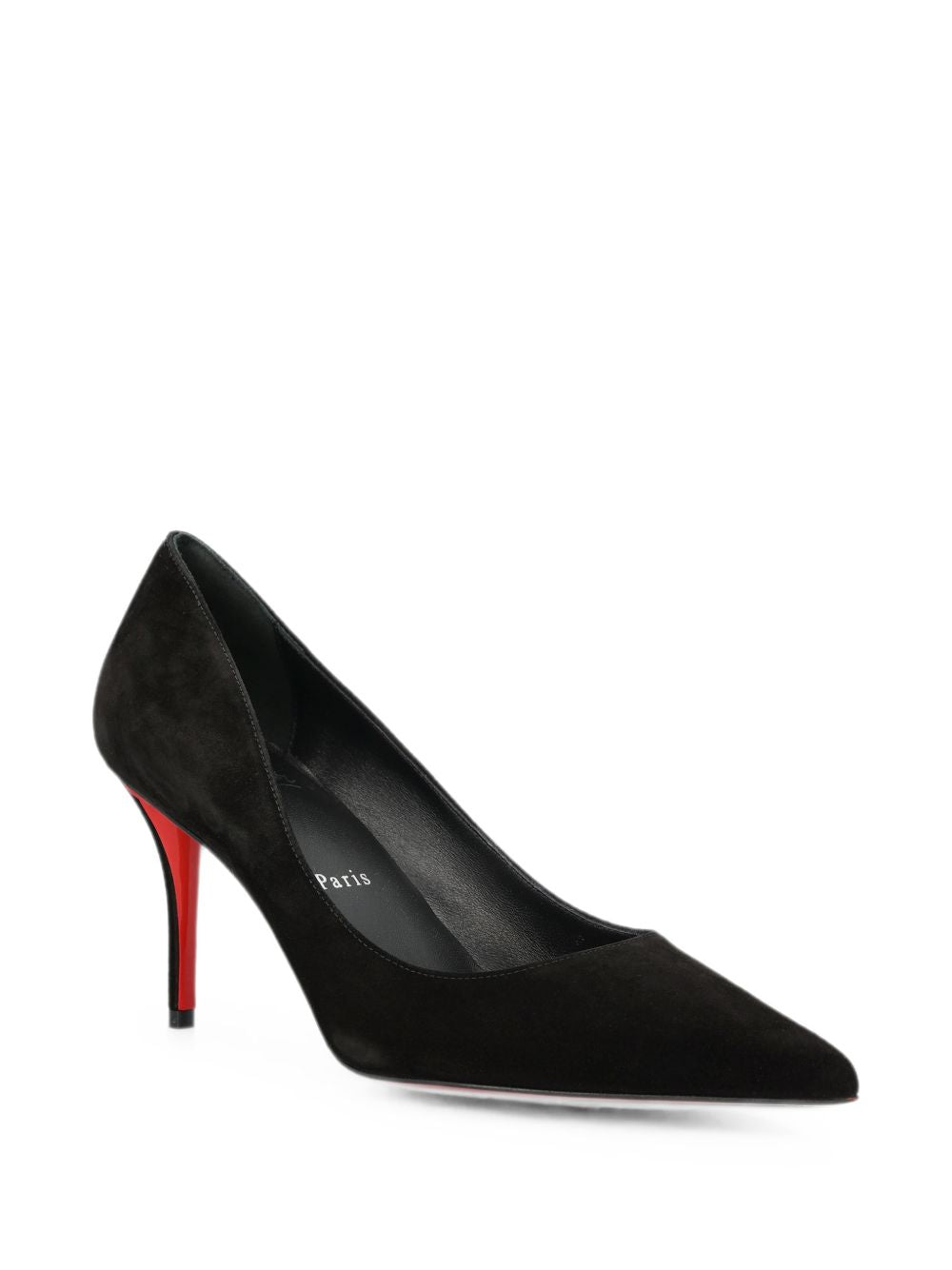 Christian Louboutin Miss Z Velvet Pumps Black