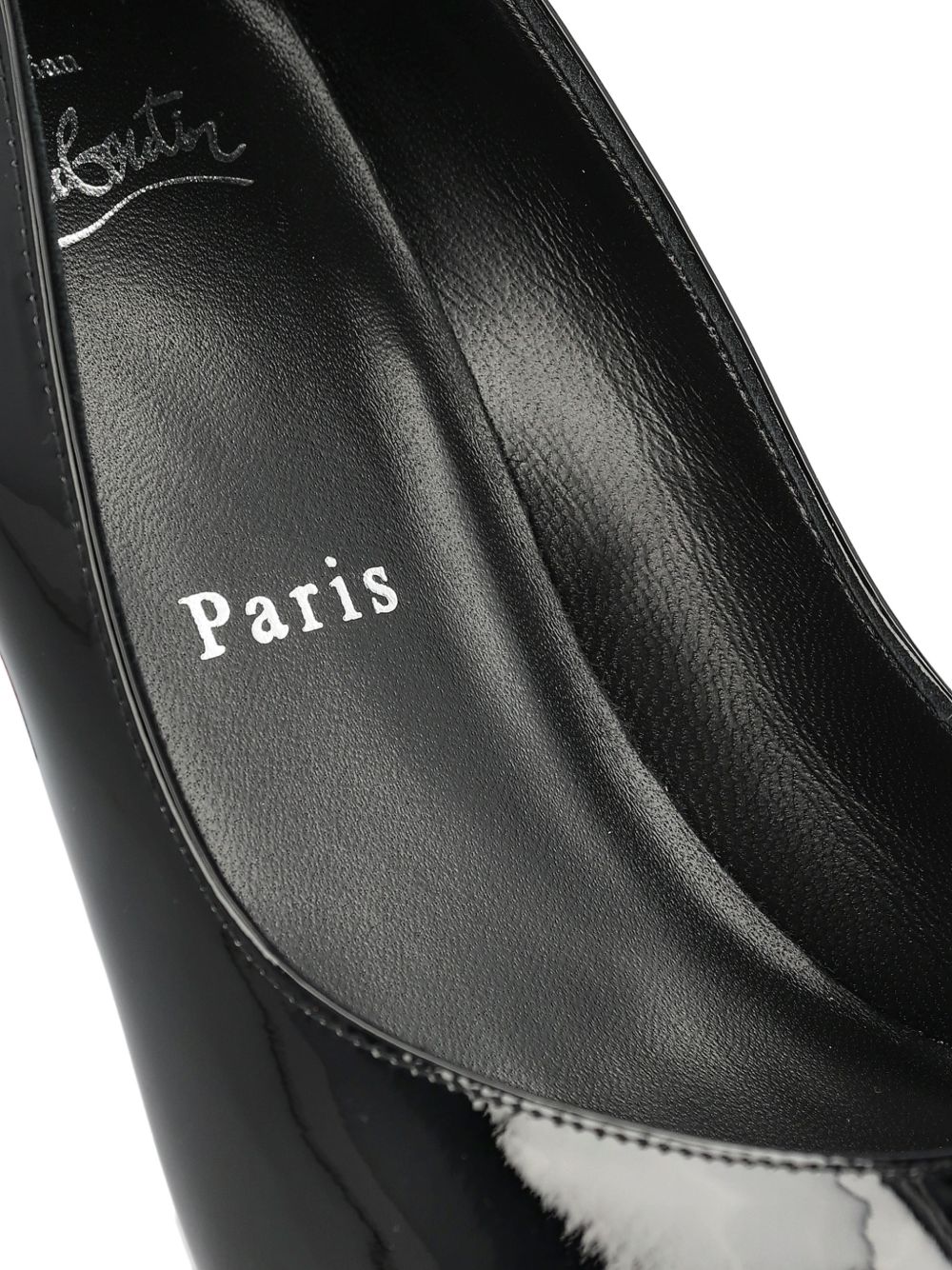 Christian Louboutin Fannylove Patent Leather Pumps — Black
