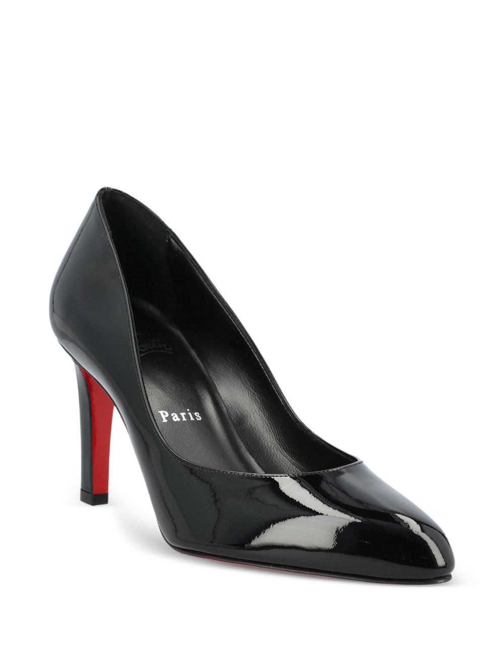 Christian Louboutin Fannylove Patent Leather Pumps — Black