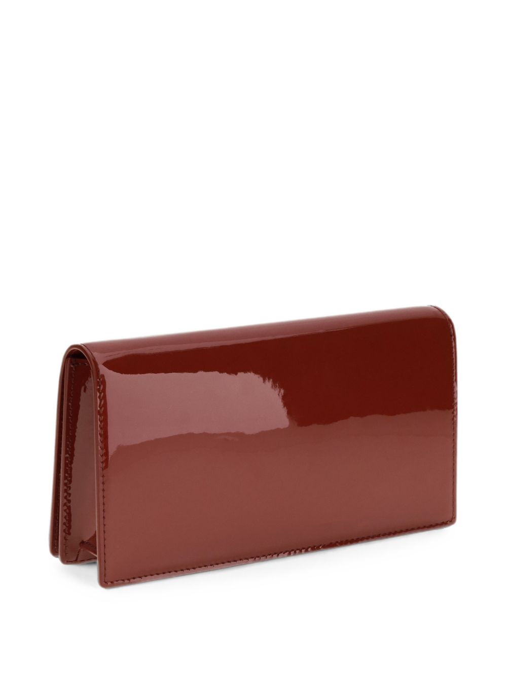Christian Louboutin Bettina Patent Leather Clutch Red