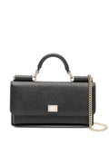 Dolce & Gabbana Leather Mini Bag — Black