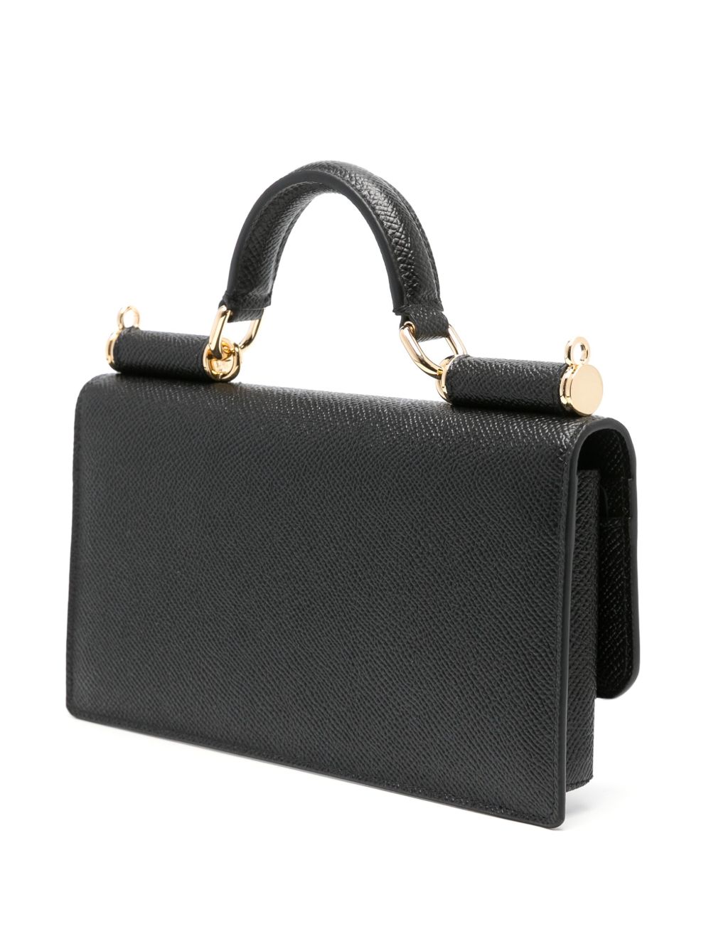 Dolce & Gabbana Leather Mini Bag — Black