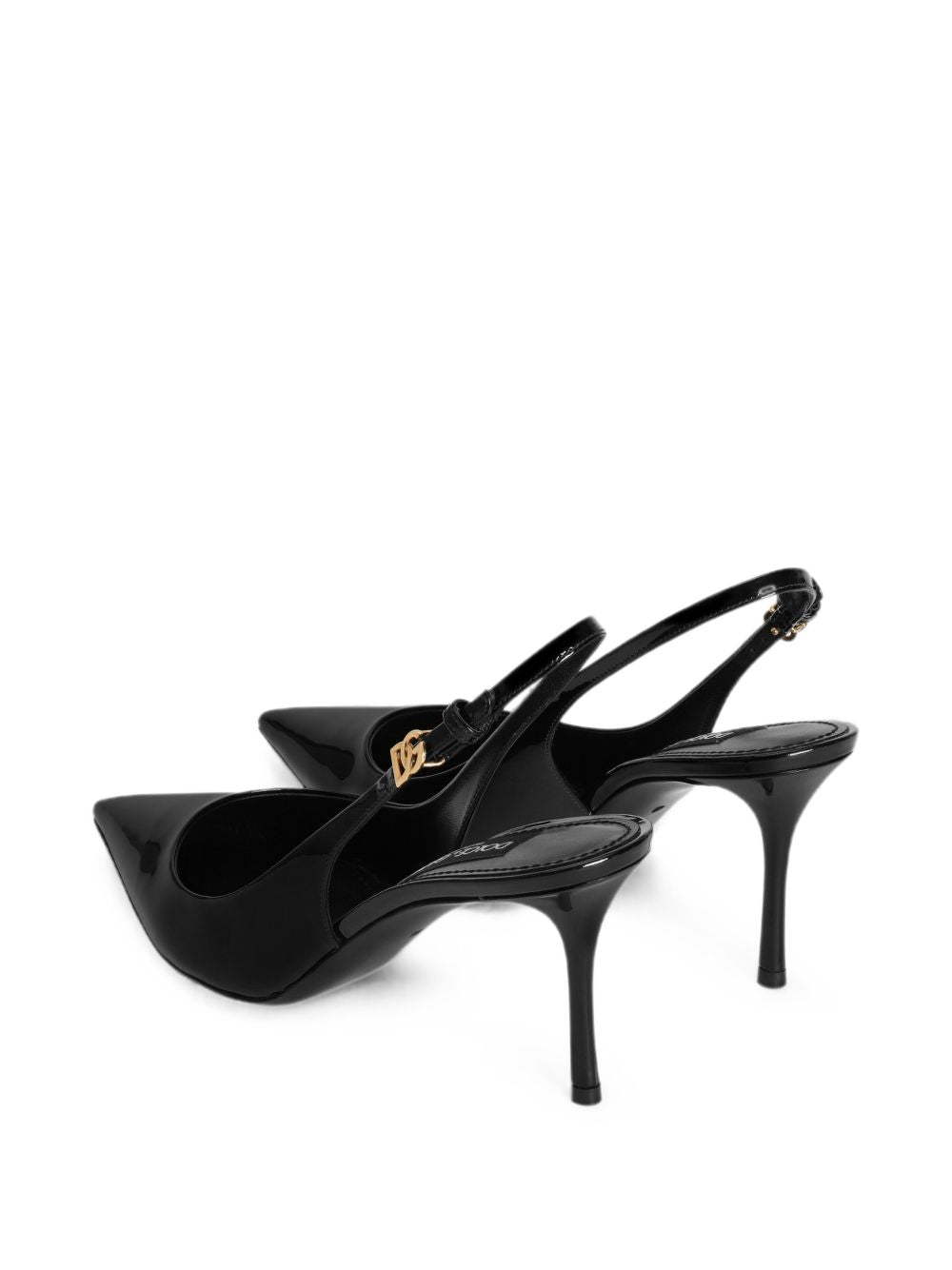 Dolce & Gabbana Patent Leather Slingback Pumps