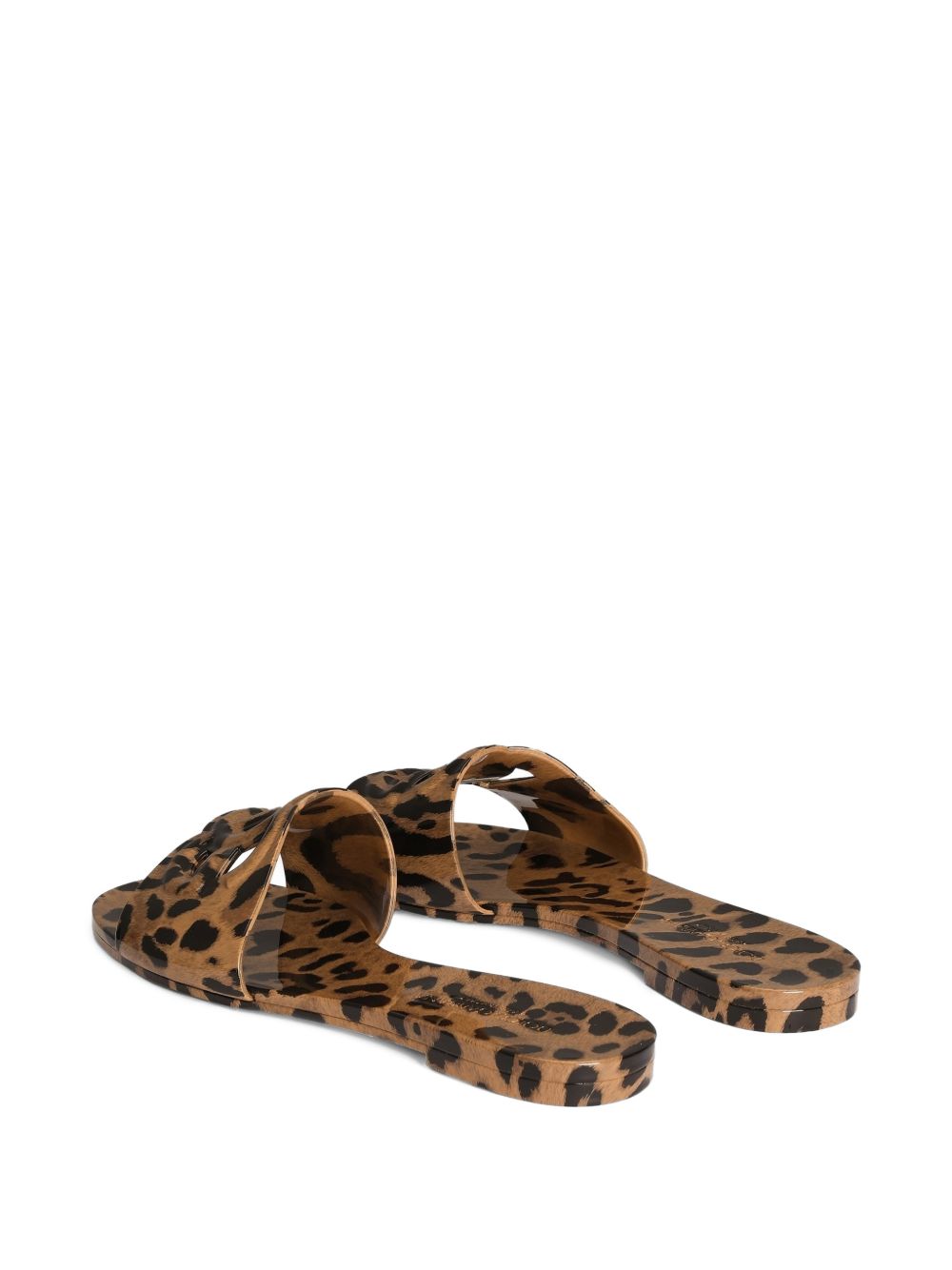 Dolce & Gabbana DG Logo Flat Sandals