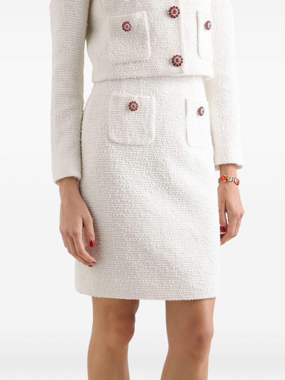 Dolce & Gabbana Cotton Midi Skirt