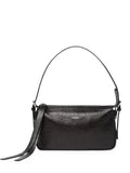 Fendi Zip Top Small Leather Shoulder Bag