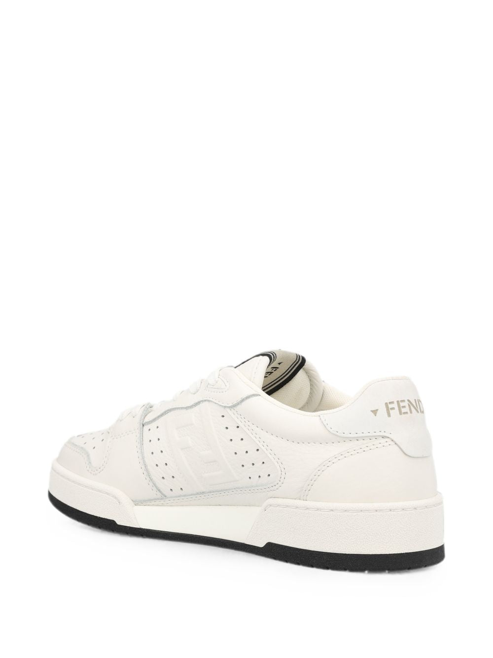 Fendi Match Leather Sneakers