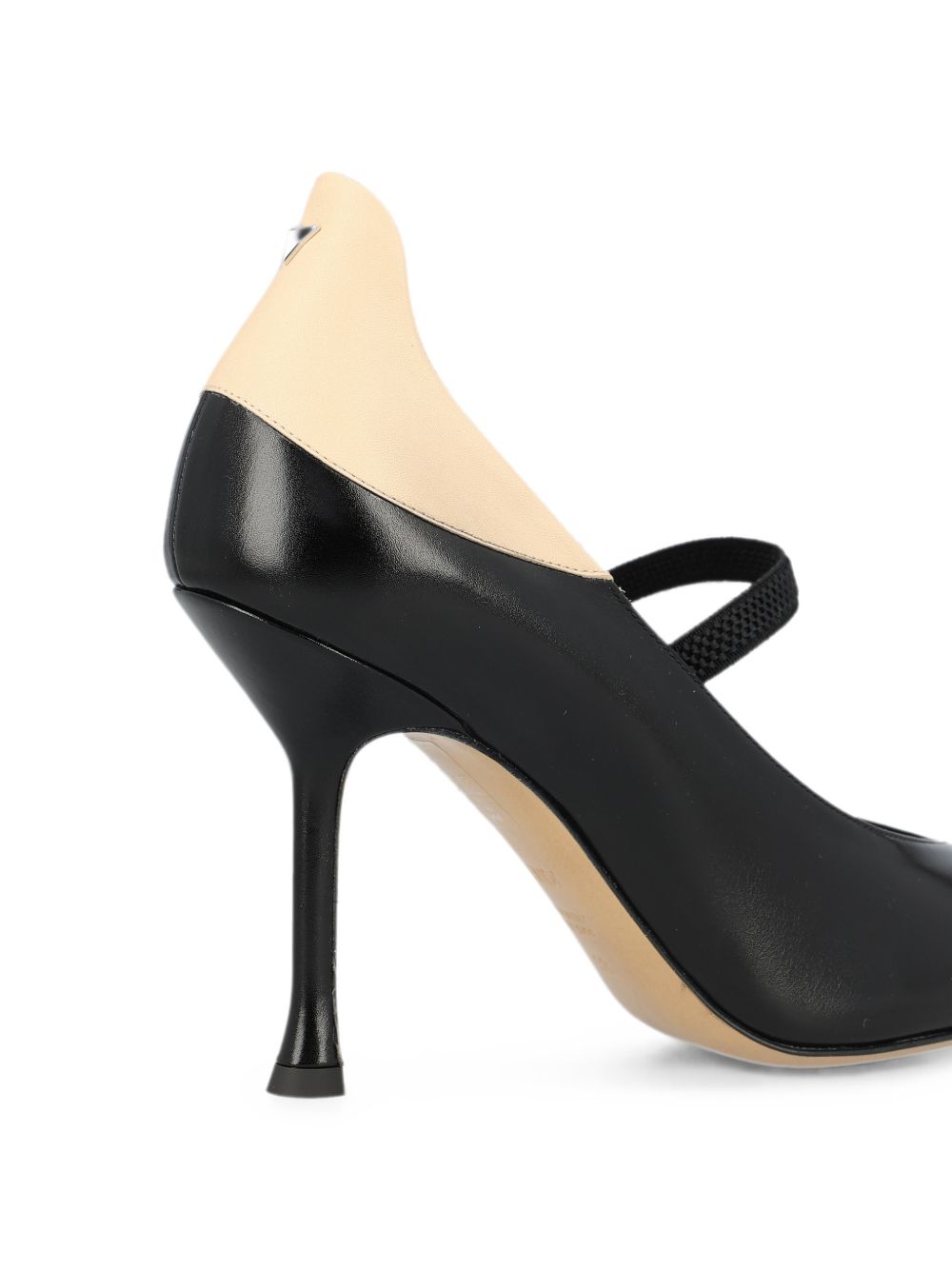 Fendi Nude Leather Pumps