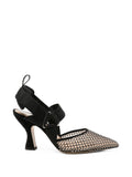 Fendi Colibrì Slingback Pumps — Black