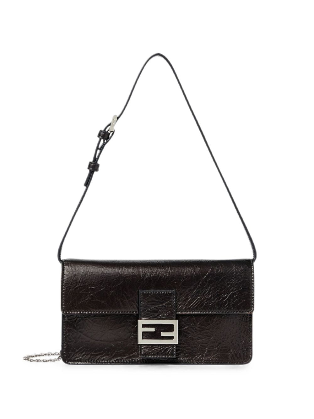 Fendi Tube Leather Wallet on Chain