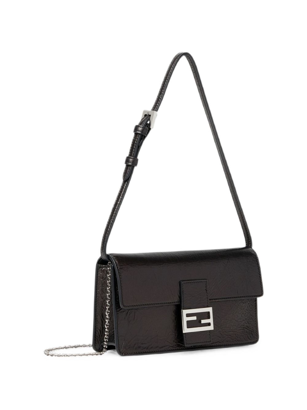 Fendi Tube Leather Wallet on Chain