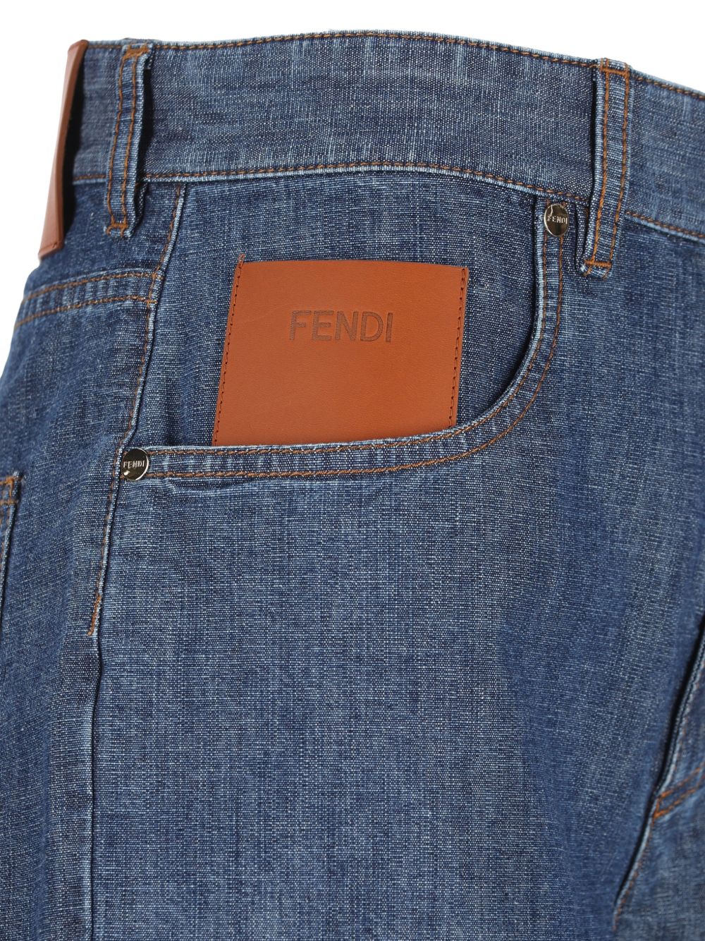Fendi Denim Shorts
