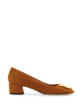 Ferragamo Suede Leather Pumps