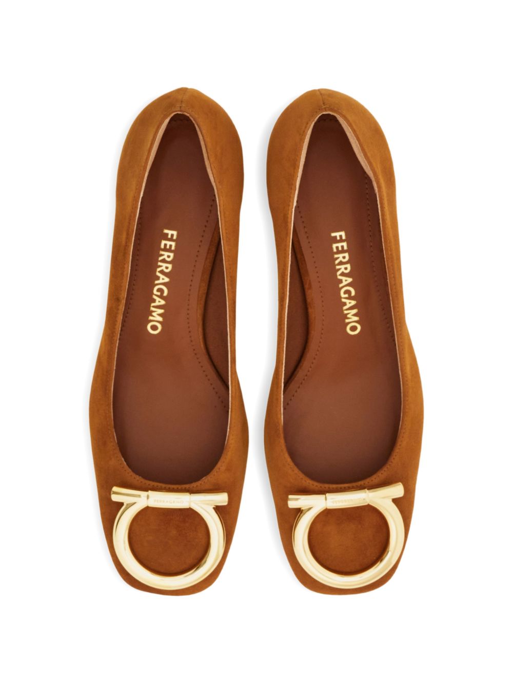Ferragamo Suede Leather Pumps