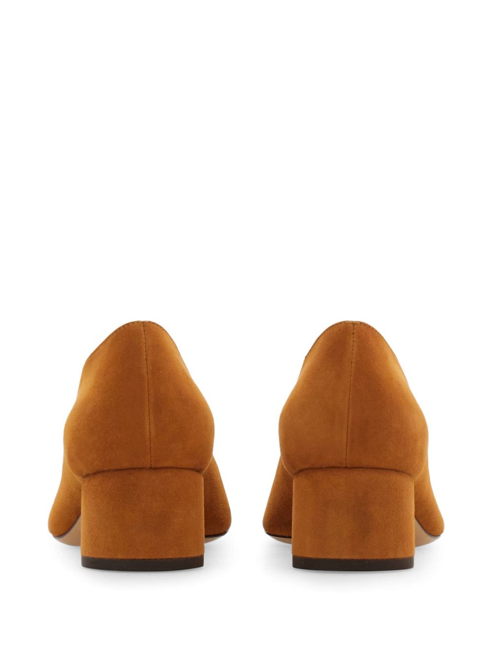 Ferragamo Suede Leather Pumps