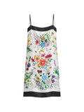 Gucci Silk Print Mini Dress