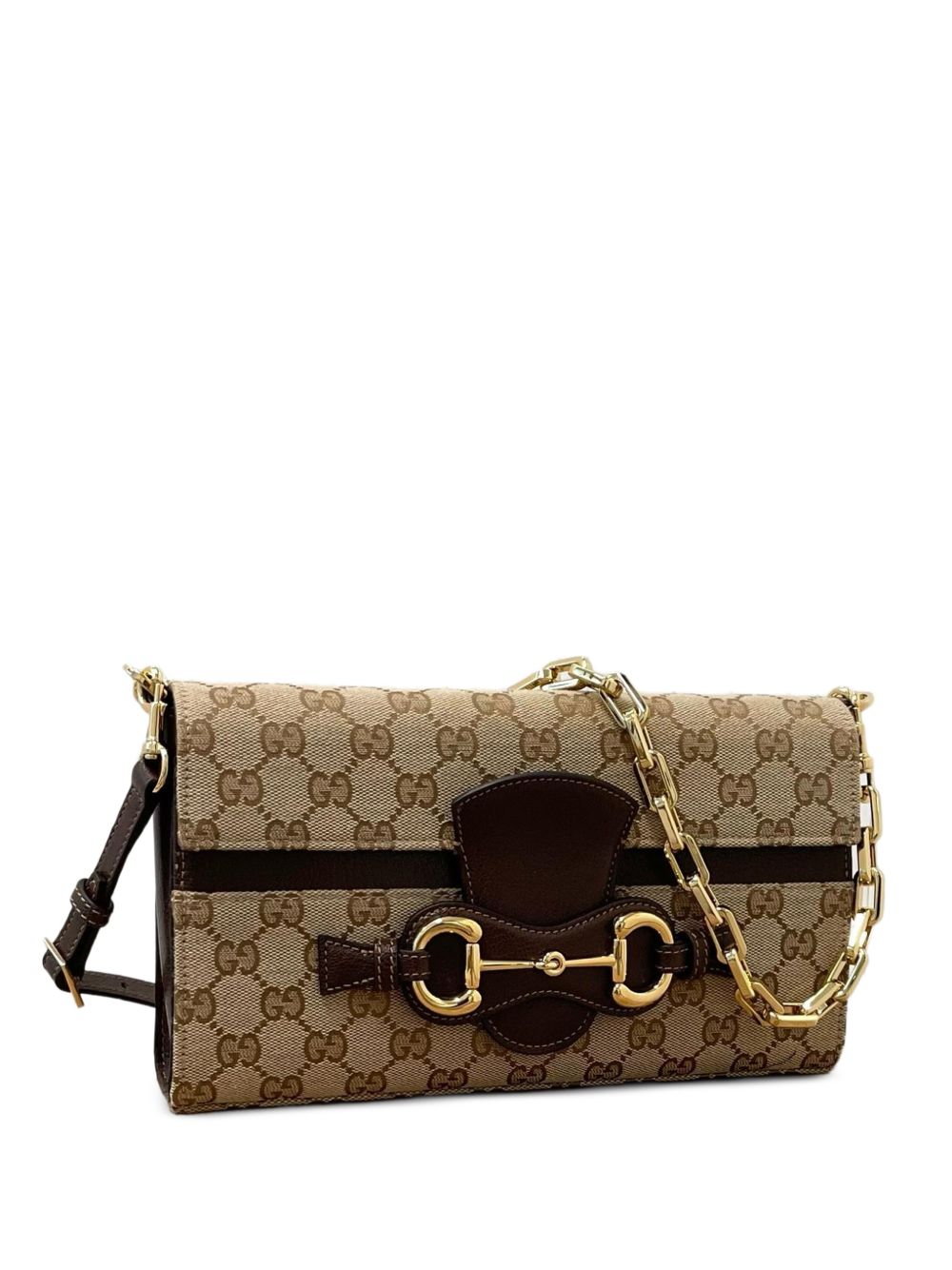 Gucci Horsebit Ristretto Medium Shoulder Bag