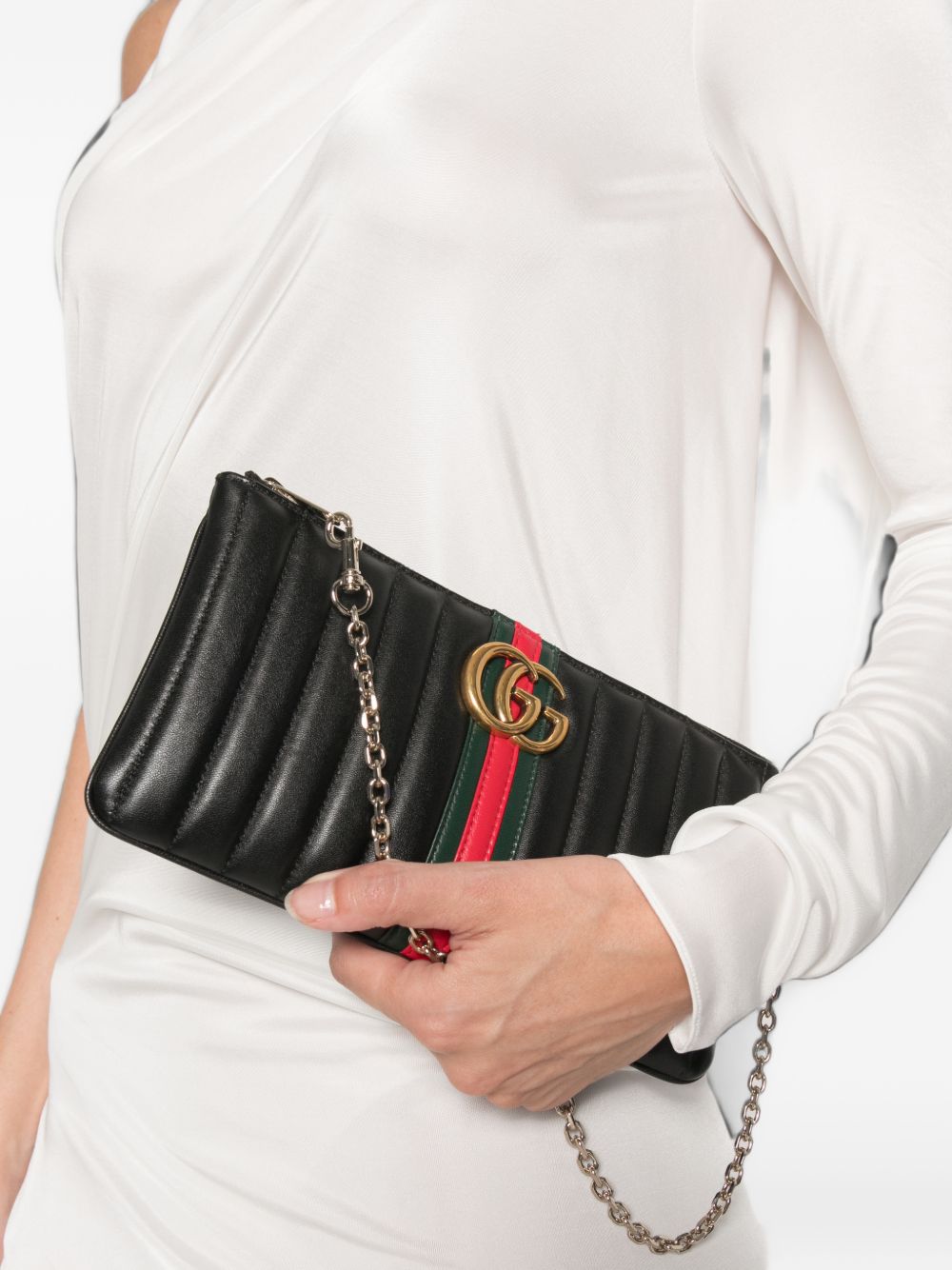 Gucci GG Marmont Leather Pouch