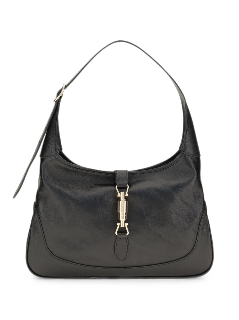 Gucci Jackie 1961 Medium Leather Shoulder Bag — Black