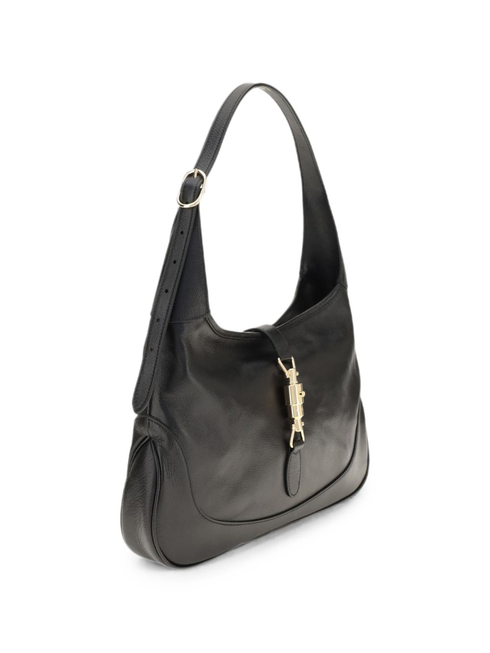 Gucci Jackie 1961 Medium Leather Shoulder Bag — Black