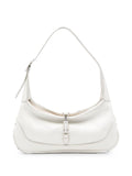 Gucci Jackie Slim Small Leather Shoulder Bag — White
