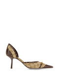 Gucci Savoy GG Canvas Pumps