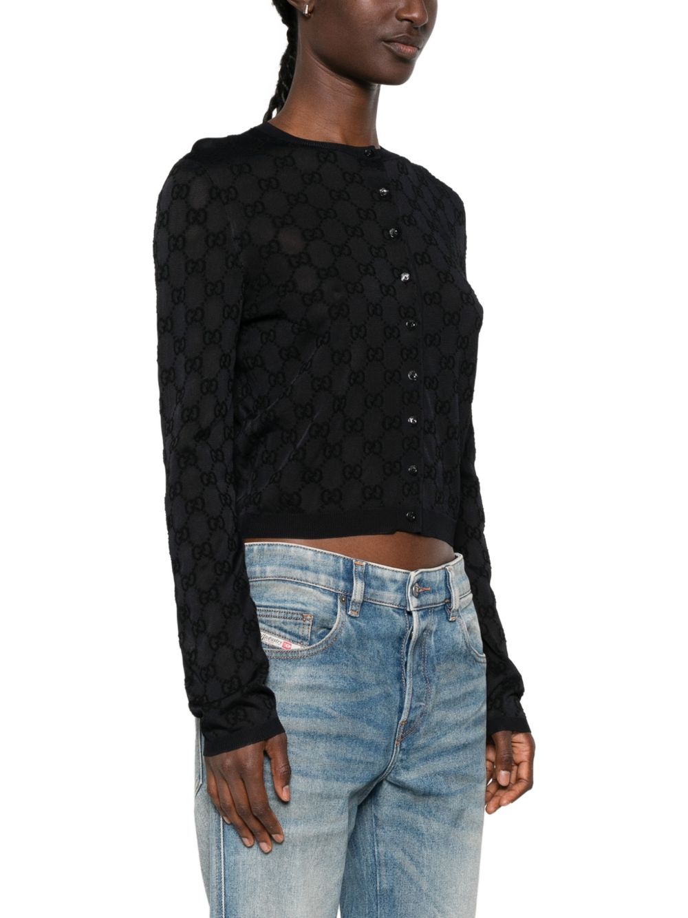 Gucci GG Crewneck Cardigan